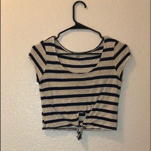 Nautical Cropped top